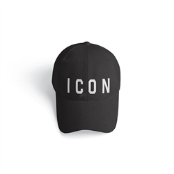 کلاه کتان مشکی ICON