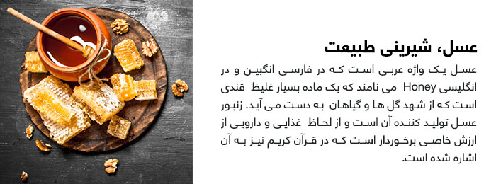 عسل، شیرینی طبیعت و نحوه تشخیص و نگهداری عسل طبیعی