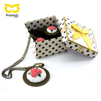 گوشواره دستدوز