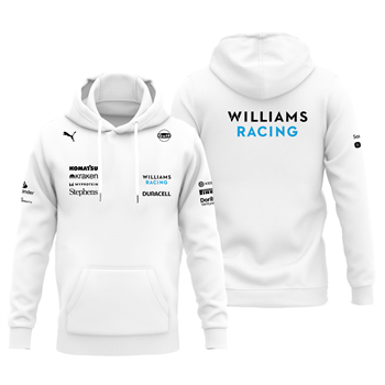 هودی سفید ویلیامز فرمول یک فصل 2025