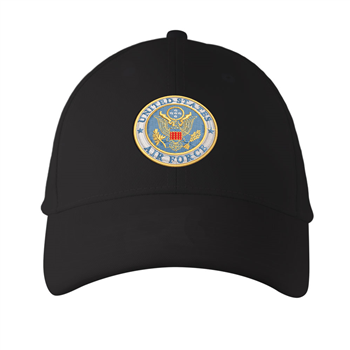 کلاه کتان مشکی US Airforce(گلدوزی)