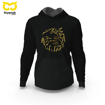 هودی مشکی  Night WOlf