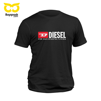 تیشرت پنبه ای مشکی Diesel