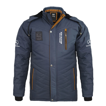 کاپشن زمستانه اور سرمه ای مرسدس بنز