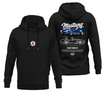 هودی پنبه ای مشکی ماستنگ شلبی کبرا