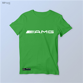 تیشرت پنبه ای سبز AMG