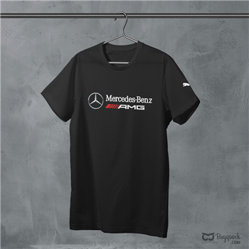 تیشرت پنبه ای مشکی مرسدس بنز AMG