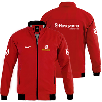 کاپشن بهاری قرمز هسکوارنا