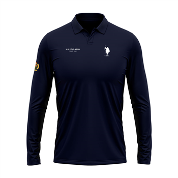 پولوشرت جودون آستین بلند سرمه ای رالف لورن