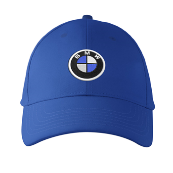 کلاه کتان آبی BMW (گلدوزی)
