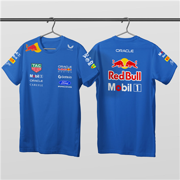 تیشرت پنبه ای آبی ردبول 2026