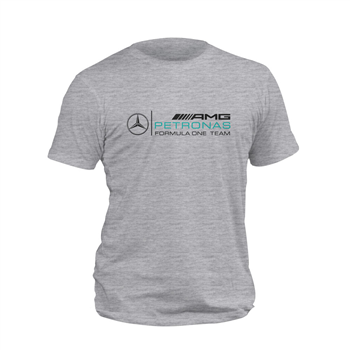 تیشرت پنبه ای طوسی بنز petronas