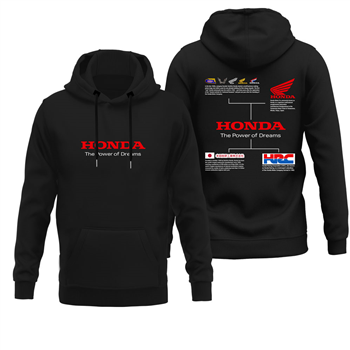 هودی پنبه ای مشکی هوندا 