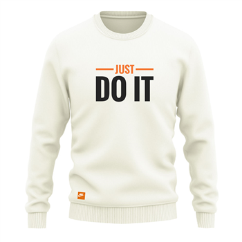 دورس پنبه ای شیری نایکی Just Do IT