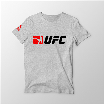 تیشرت پنبه ای طوسی ufc