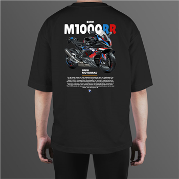 تیشِرت پنبه ای اور مشکی موتور BMW M1000RR
