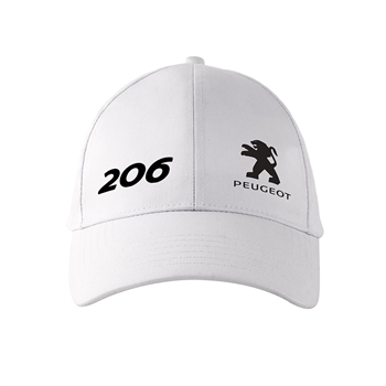 کلاه کتان سفید پژو 206
