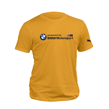 تیشرت پنبه ای خردلی BMW motorsport