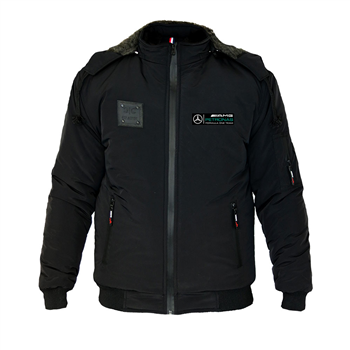 کاپشن مشکی زمستانه بنز پتروناس