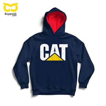 سویشرت سرمه ای مدل cat