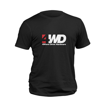 تیشرت پنبه ای مشکی 4wd