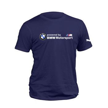 تیشرت پنبه ای سرمه ای BMW motorsport