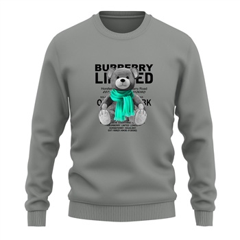 دورس پنبه ای طوسی  خرس Burberry