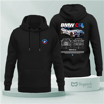 هودی پنبه ای مشکی BMW CLS