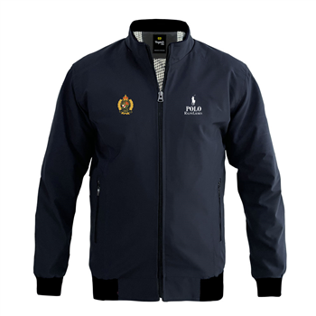 کاپشن بهاری سرمه ای رالف لارن پولو