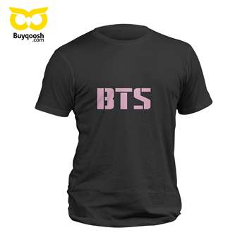 تیشرت پنبه ای مشکی BTS PPing