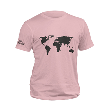 تیشرت پنبه ای کالباسی world map