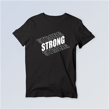 تیشرت پنبه ای مشکی Strong