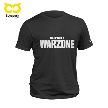 تیشرت پنبه ای مشکی warzone