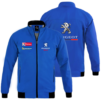 کاپشن بهاری آبی پژو