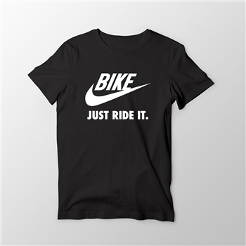 تیشرت پنبه ای مشکیJust Ride It