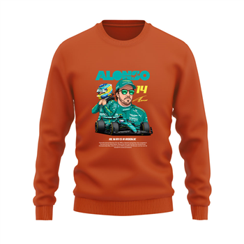 دورس پنبه ای آجری فرناندو آلونسو