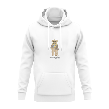 هودی پنبه ای سفید خرس پولو