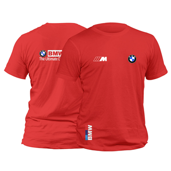 تیشرت پنبه ای قرمز BMW MPower