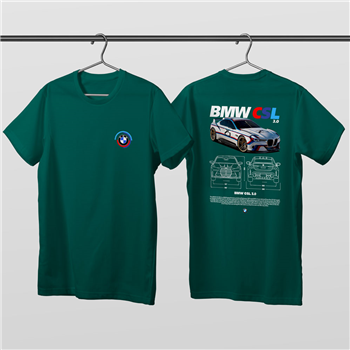 تیشرت پنبه ای کله غازی BMW CSL