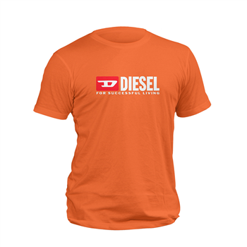 تیشرت پنبه ای نارنجی Diesel