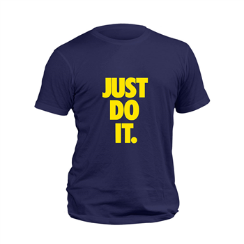 تیشرت پنبه ای سرمه ای just do it