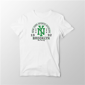 تیشرت پنبه ای سفید NY