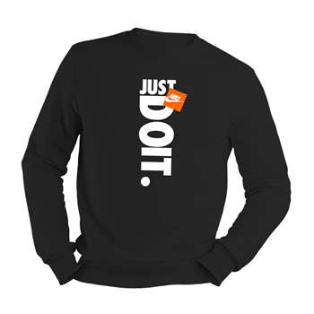 دورس پنبه ای مشکی nike just do it