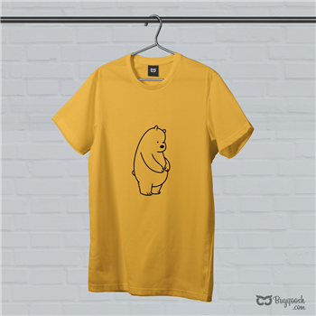 تیشرت زرد خرس 