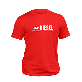تیشرت پنبه ای قرمز Diesel