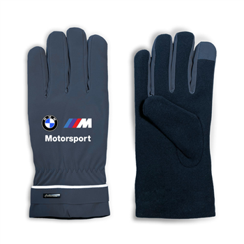 دستکش زمستانی سرمه ای BMW motorsport