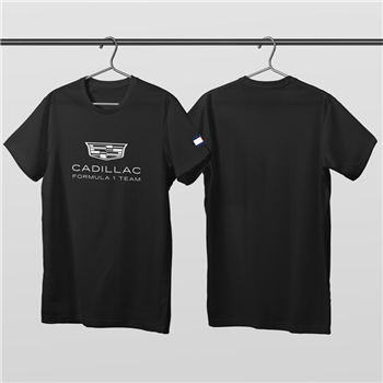تیشرت پنبه ای مشکی کادیلاک فرمول یک 2026	