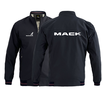 کاپشن بهاری سرمه ای ماک