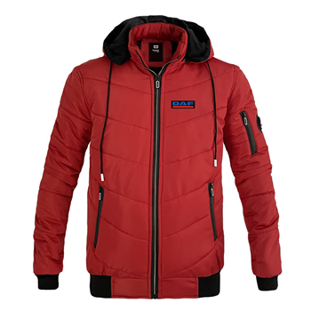 کاپشن زمستانه قرمز داف