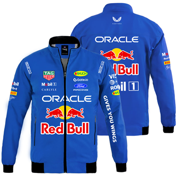 کاپشن بهاری آبی ردبول فرمول یک